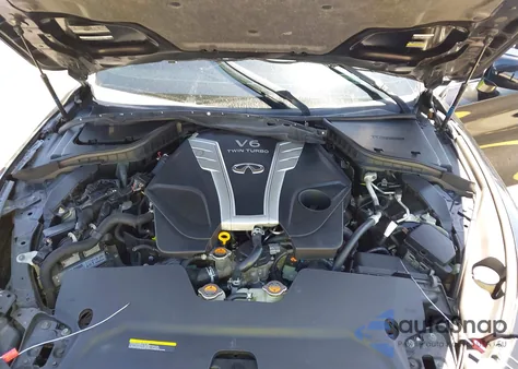 2017 Infiniti Q60 Red Sport 400 из США, поврежденный, VIN JN1FV7EL9HM700856